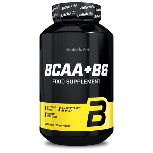 BCAA + B6 200 Tabs Biotech USA