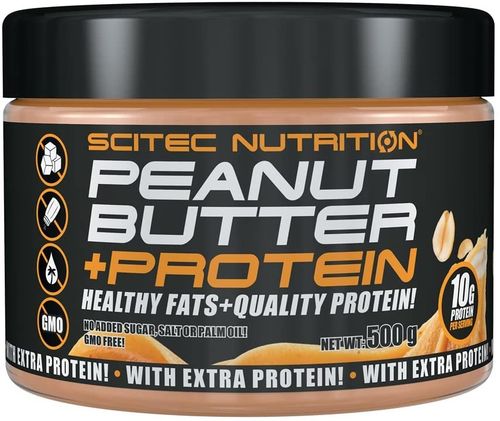 Peanut Butter + Protein 500g Scitec Nutrition
