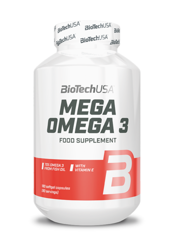 Mega Omega 3 180 gélules Biotech USA